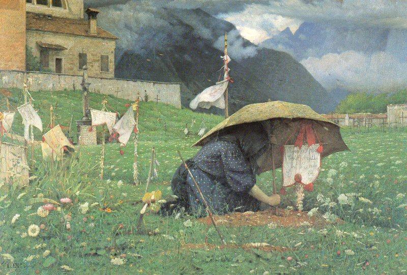 Nono, Luigi First Rain Germany oil painting art
